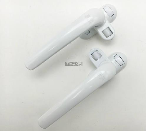 豪貝牌018平座七字執手類   /隔熱斷橋塑鋼鋁合金內外平開窗專用單點把手