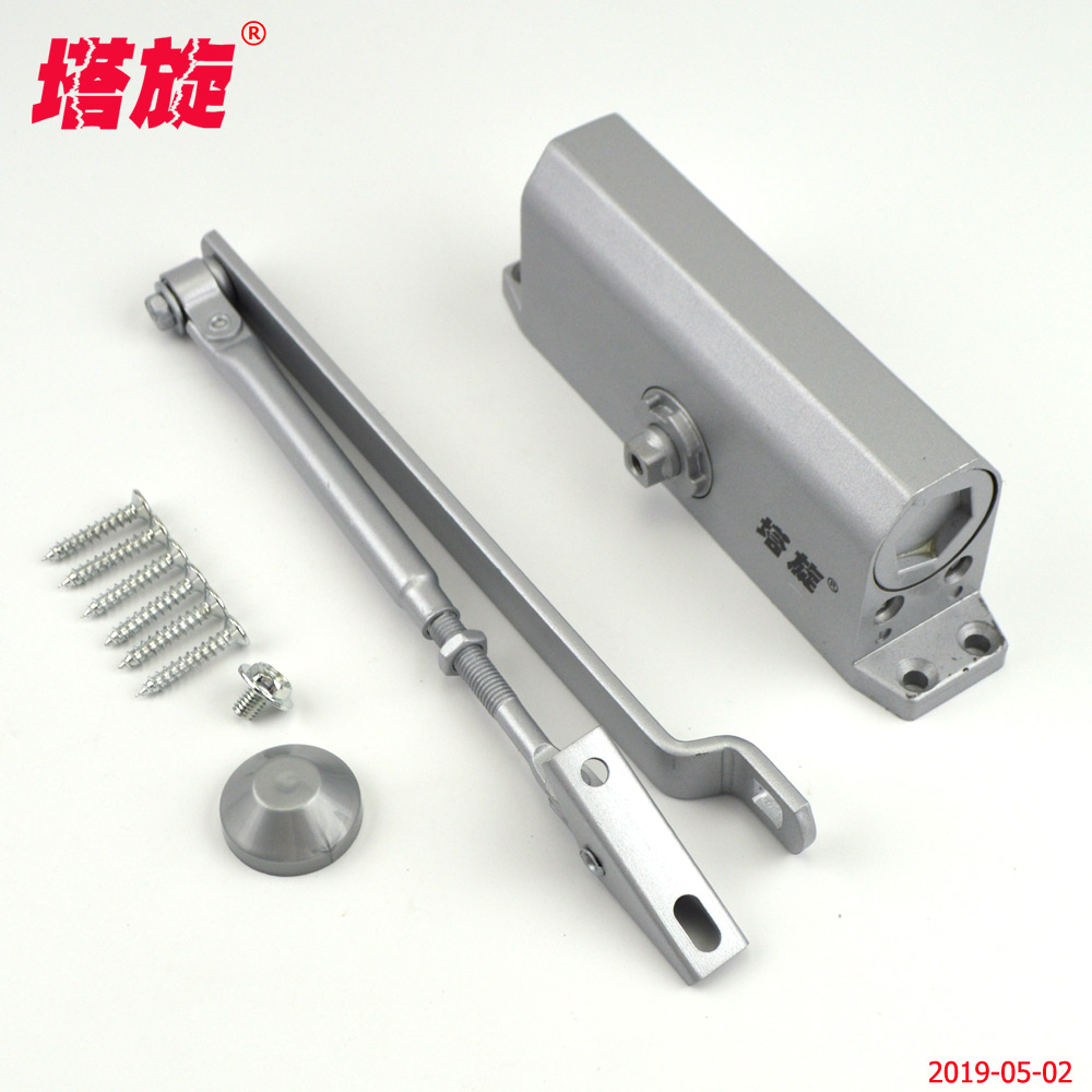 塔旋牌061方型閉門器類 /平開防盜門內(nèi)室門用緩沖液壓自動門彈簧關(guān)門機關(guān)門裝置90度定位