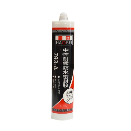 豪貝牌升級793-A中性耐候防水密封膠類 / 乳白內墻外墻用聚丙乙烯500g